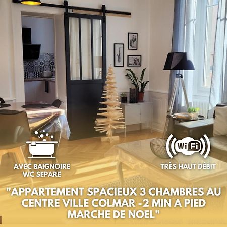 Colmar Centre Ville 6 Couchages 3 Grandes Chambres المظهر الخارجي الصورة
